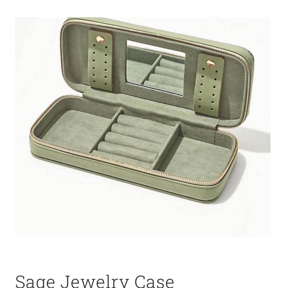 West Emory Elegant Sage Green Jewelry Organizer